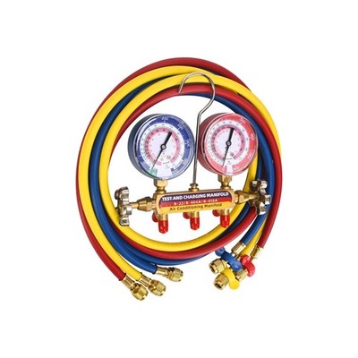 2026 Upgrade 42004 and Charging Manifold with 3-1/8'' (80 mm) Gauges ,  for...