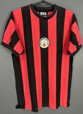 RETRO REPLICA MENS MANCHESTER CITY 1972/1975 SOCCER FOOTBALL SHIRT JERSEY SIZE S