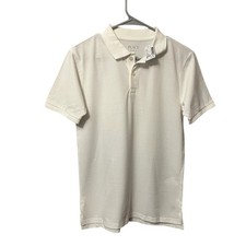 The Childrens Place Kids Boys XL 14 White Uniform Short Sleeve Polo Shirt NWT