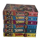 X-Men VHS Lot Of 6 Vintage Marvel Comics Animated Series Tapes 1 - 6 - TESTED