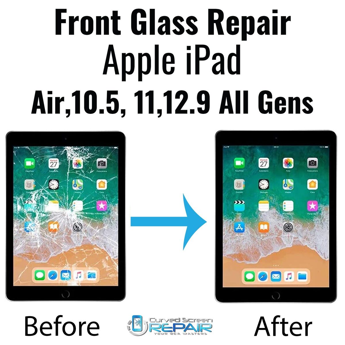 iPad screen repair cost