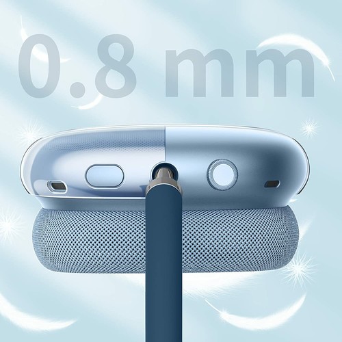 Soft TPU Clear Anti-Scratch Protective Cover For Apple AirPods Max Headphones US - Picture 4 of 16