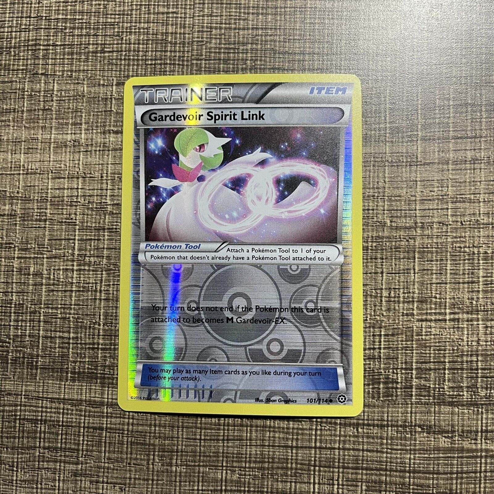 Pokemon XY Steam Siege 101/114 Gardevoir Spirit Link on eBid United States