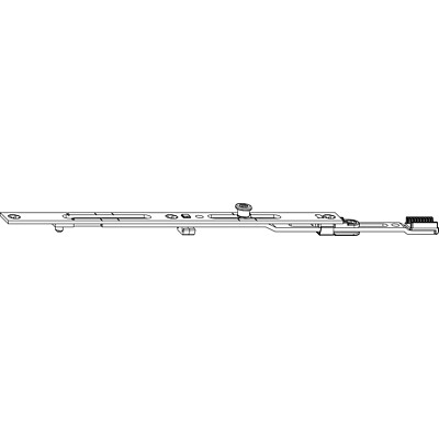 MACO 201750 Multi-Matic Faceplate Extension 235 1 IS Pin Silver
