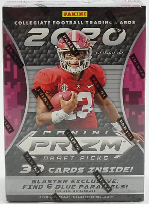 2020 Panini Prizm Draft Picks College Football Blaster Box Sealed NFL