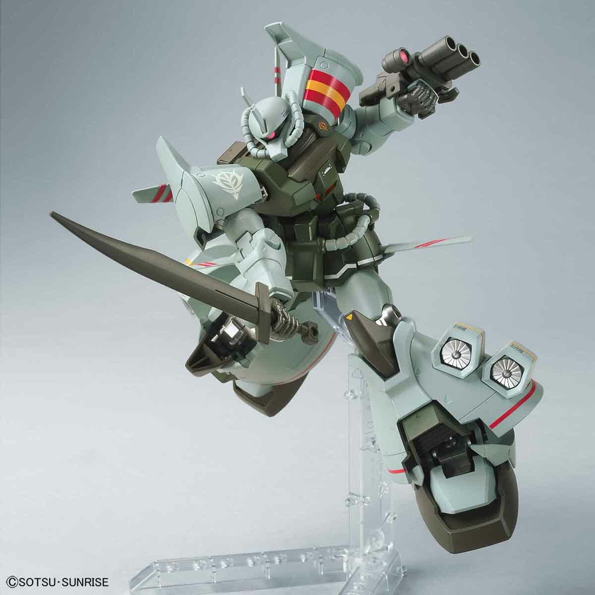BANDAI HGUC 1/144 MS-07H-8 Gouf Flight Type Gundam Base