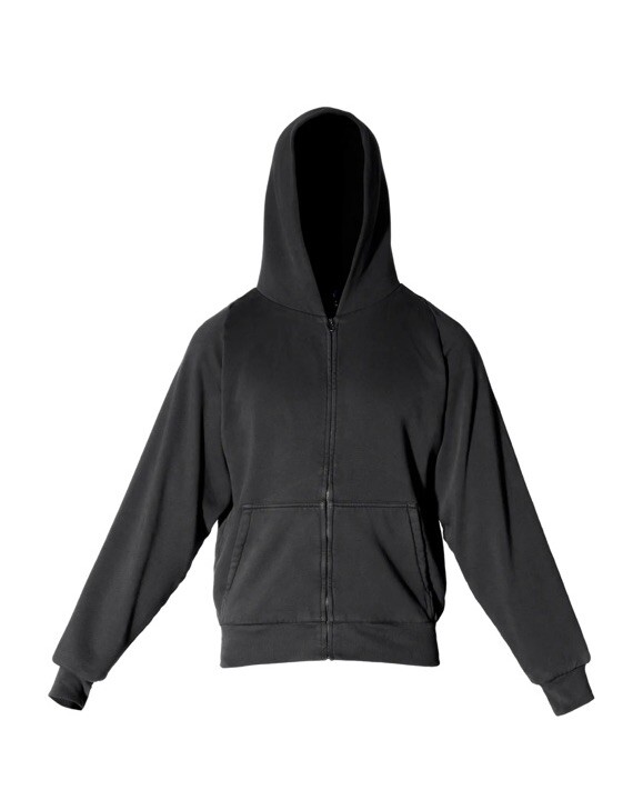 Yeezy Gap Black Zip hoodie XS *READY To Ship | eBay