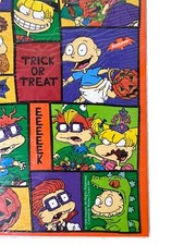 Vintage Rugrats Halloween Stickers Two Sheets Y2K Nostalgia Nickelodeon Cartoons