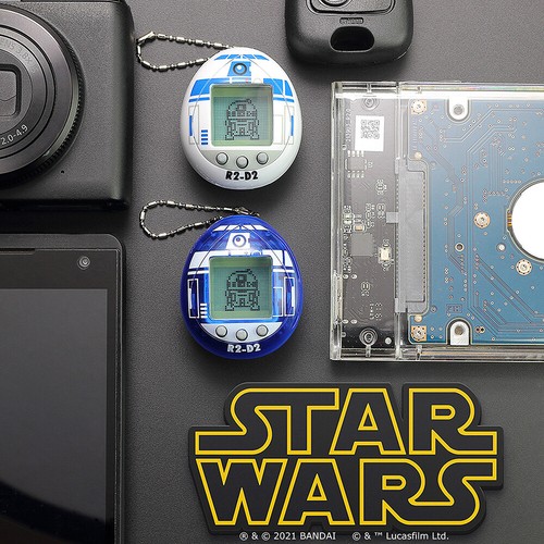 Llavero Star Wars R2-D2 Tamagotchi Holograma (Azul Translúcido) - Imagen 7 de 8