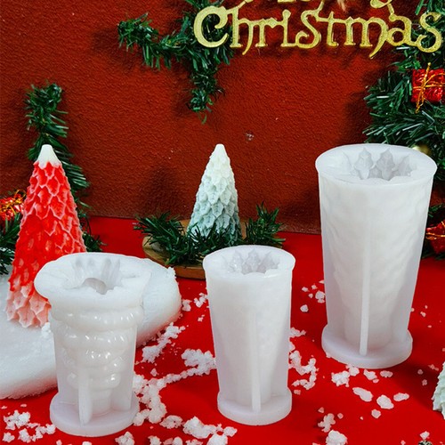 Stampi in silicone natalizio stampi per candele forniture per fare candele stampo in resina sapone fai da te - Foto 5 di 28