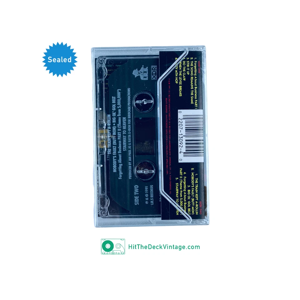 Dread Zeppelin - 5,000,000 Cassette Tape (1991) w/ Hype Reggae Rock SEALED - Image 2 of 3