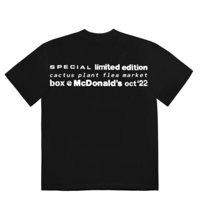 ★限定コラボ激レア!CPFM×MCDONALD'S buddy!and friendsTシャツ ✓Cactus Plant Flea Market McDonald's Cactus Buddy & Friends