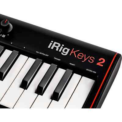 IK Multimedia iRig Keys 2 - 37 Mini Key Controller for