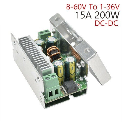 200W Step Down Modul 8-60V Auf 1-35V 200W DC-DC Step-Down Modul 8-60V Auf 1- 35V - Einstellbar Mit Alugehäuse Dc-dc Wandler 12v