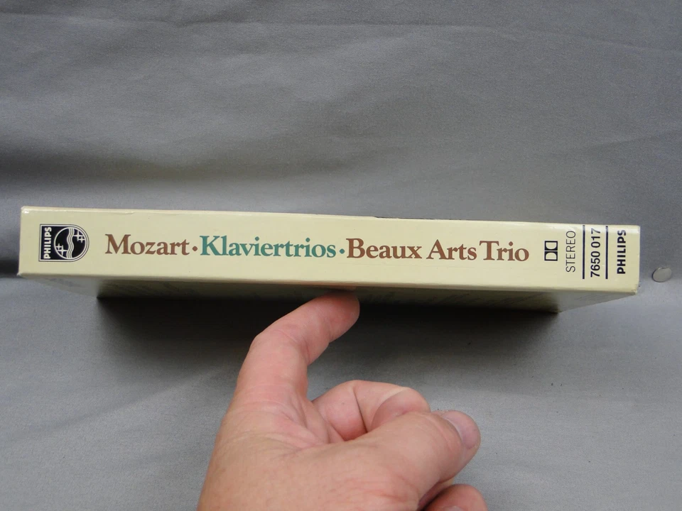 Mozart Die Klaviertrios The Piano Trios Beaux Arts Trio Philips Cassette 1967 - Image 2 of 4