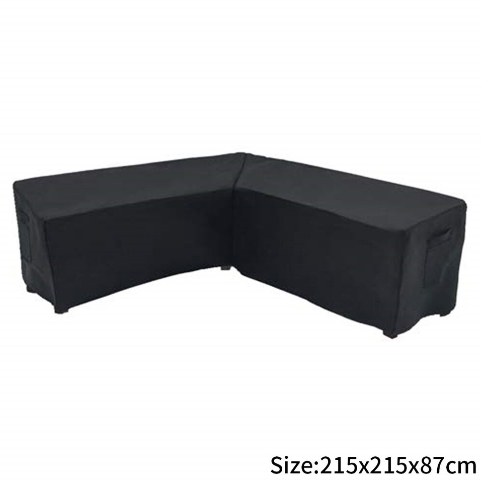 Waterproof Garden Rattan Corner Furniture Cover Outdoor Sofa Protect L