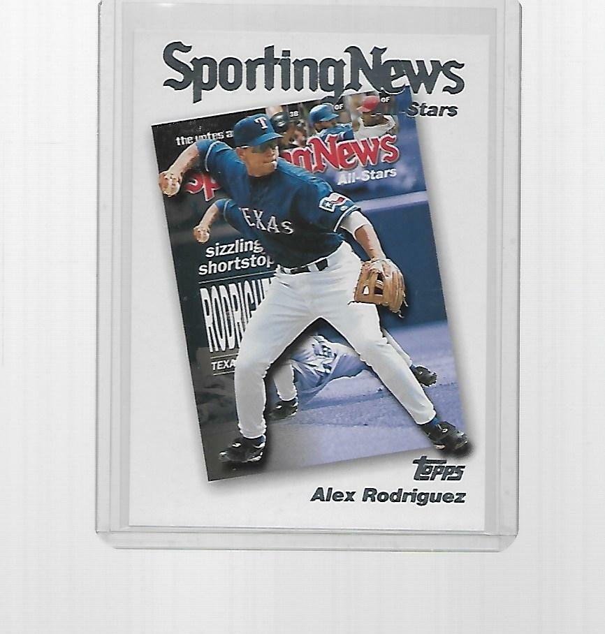 2003 TOPPS BASEBALL SPORTING NEWS ALL-STARS ALEX RODRIGUEZ #358 | eBay