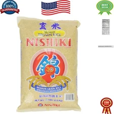 Organic California Grown Brown Rice – 15 lbs for Healthy Cooking & Meal Prep