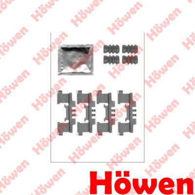 Fits Alto Pixo Tipo 1.0 1.3 D 1.4 1.6 Brake Pads Fitting Kit Front Howen