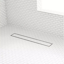 18 Cohen Linear Tile-In Shower Drain - Brushe...
