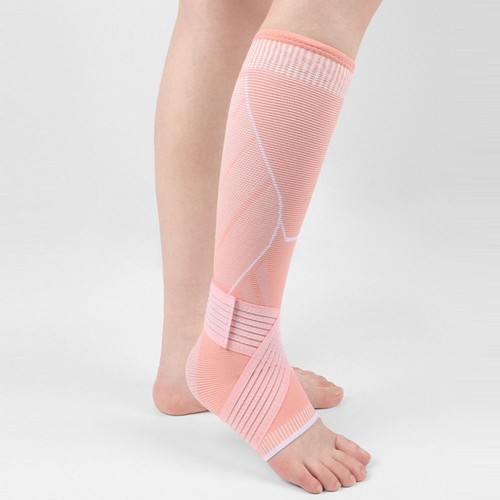 Black Pink Ankle Protection Socks Sport Protector Men Women - Picture 10 of 14