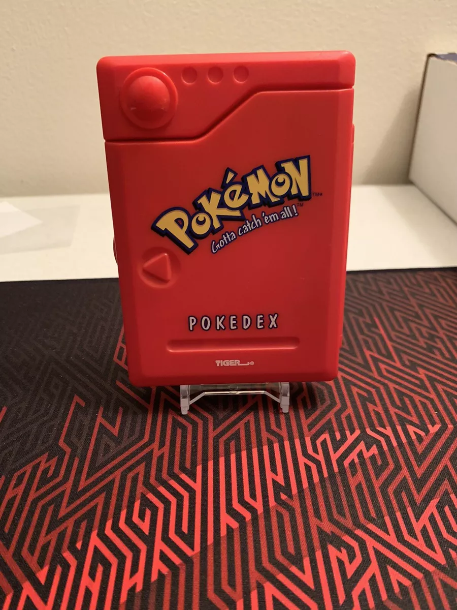 The pokemon pokedex from Tigers electronics. . . . . . . . . . . . . .