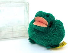 Steiff Woolen Frog 1978 ID Button and Tag 7cm 2.75in Wool Pom Poms Boxed Vtg