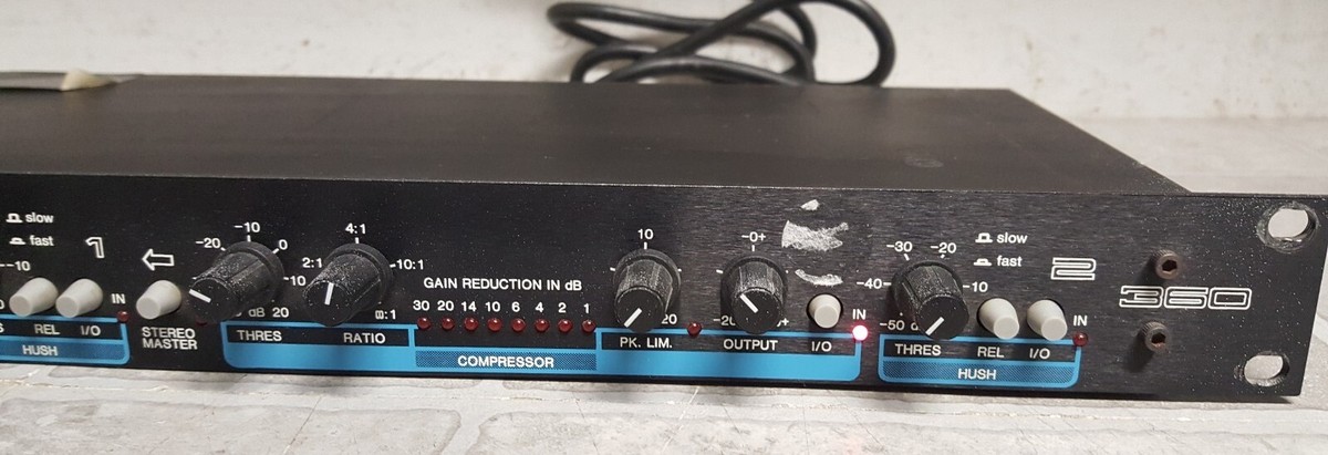 Rocktron 360 2 Channel Compressor Limiter Hush | eBay