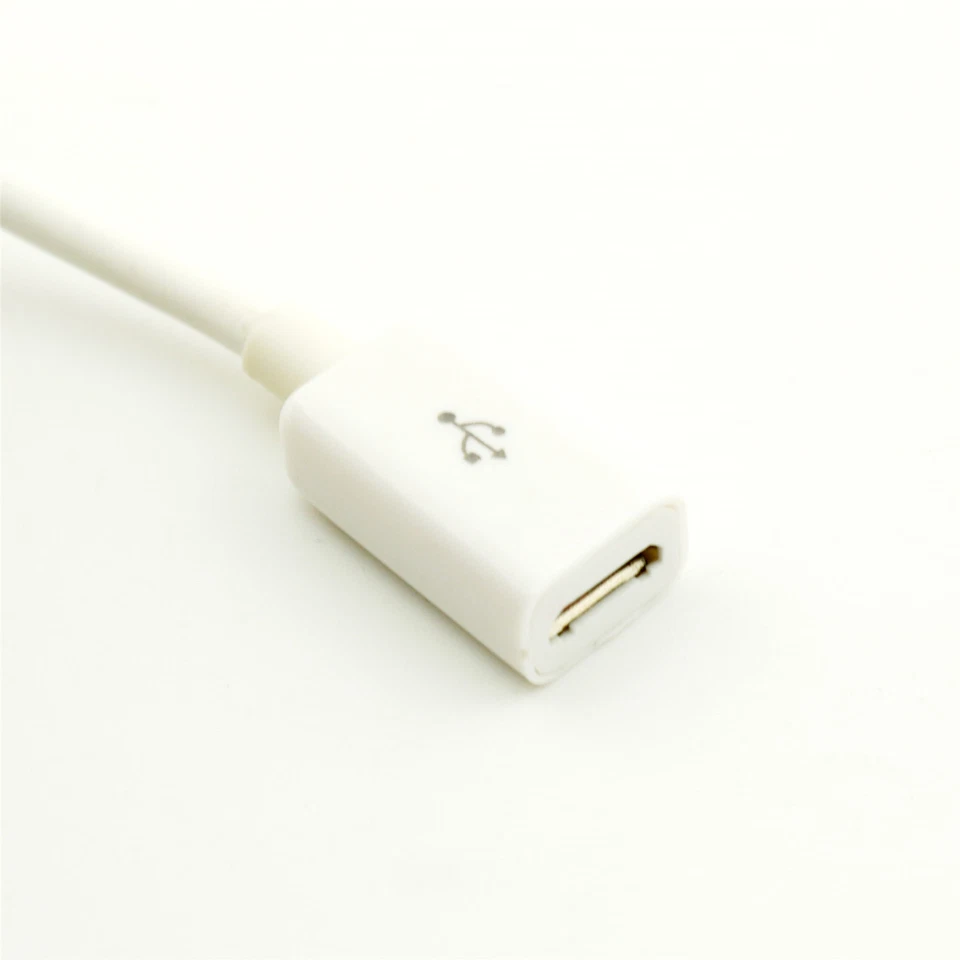 10x Micro USB Female to Mini USB 5pin Male Data Sync Charge Extension Cable Cord - Image 4 of 4