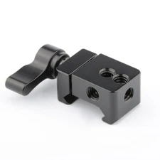 CAMVATE NATO Rail Clamp Quick Release Swat Rail Clamp With 1/4" Mounting Points