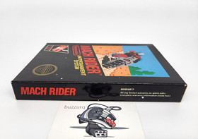 Mach Rider - Nintendo NES - Hangtab 4th Print - USA - Near Mint