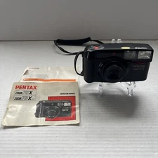 Pentax Zoom 70-X Date Point & Shoot 35mm Film Camera AF 35-70mm W/ Manual Tested