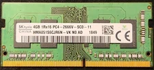 SK Hynix PC4-2666V 4GB Ram DDR4 2666MHz SDRAM SODIMM RAM Memory