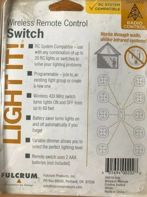 Light it by fulcrum wireless deals