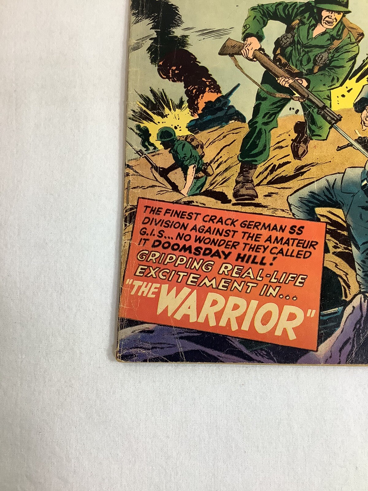 FIGHTIN' ARMY 81 Sept 1968 Charlton Nestor Olivera cover Sam Glanzman