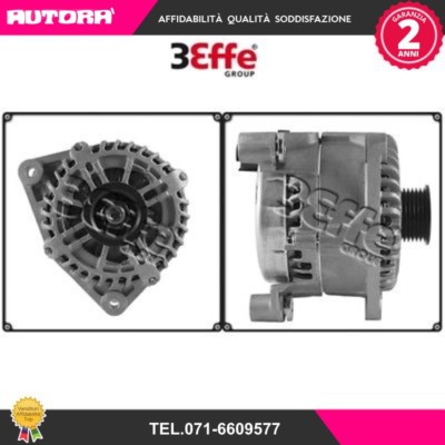ALTV009 Alternator (BRAND 3 EFFE - ORIGINAL VISTEON)