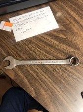 Vintage THORSEN 5/8" Combination Wrench 2020 x 12 Point Made in USA 8 1/4" Long.