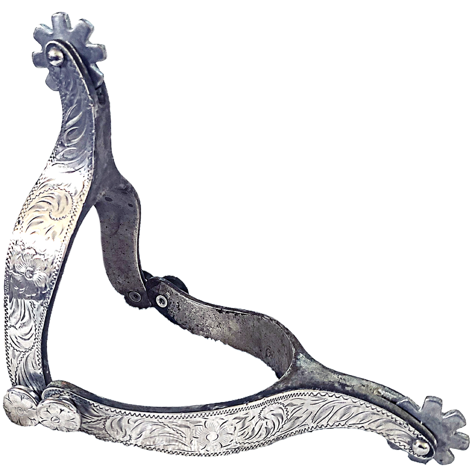 éperon incrusté d'argent - Canada