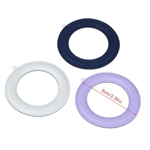 Sticker Stand Magnetic Ring Holder for iPhone 14 13 12/MagSafe - Photo 2 sur 16