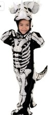 Underwraps Triceratops Fossil Dinosaur Halloween Child Toddlers Costume 26249