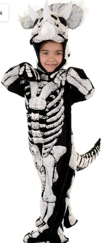 Underwraps Triceratops Fossil Dinosaur Halloween Child Toddlers Costume 26249