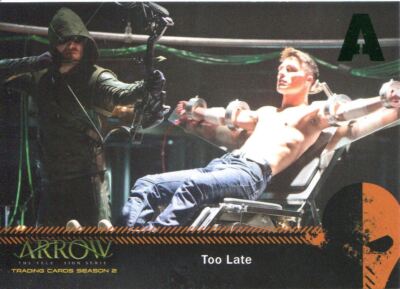 Arrow Season 2 Green Foil Parallel Mirakuru Chase Card U6 Too Late