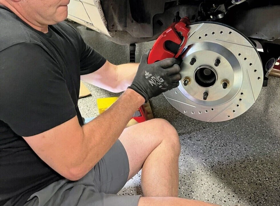 Chevy Malibu 1978-87 carrocería G C5 Corvette Stock 13" kit de conversión de kit de freno de disco Foto 4 de 4