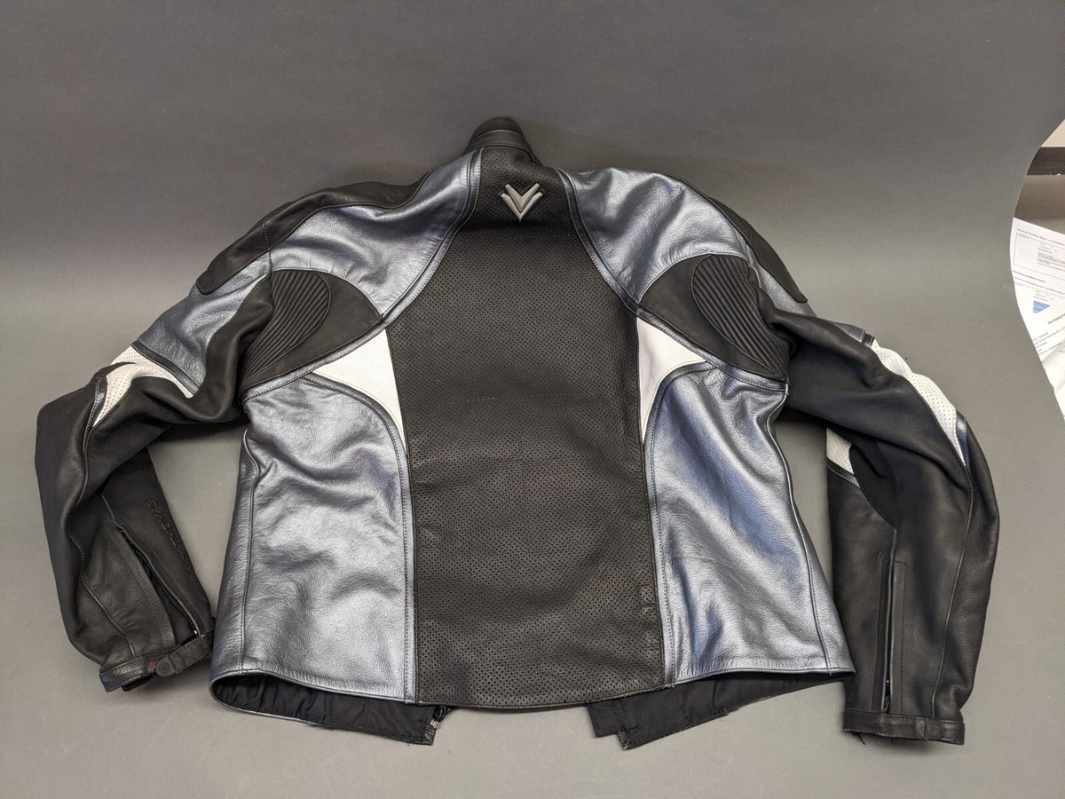 Frank Thomas Men's Leather Motorcycle Jacket with Armor Frank Thomas Men's Leather Motorcycle Jacket with Armor