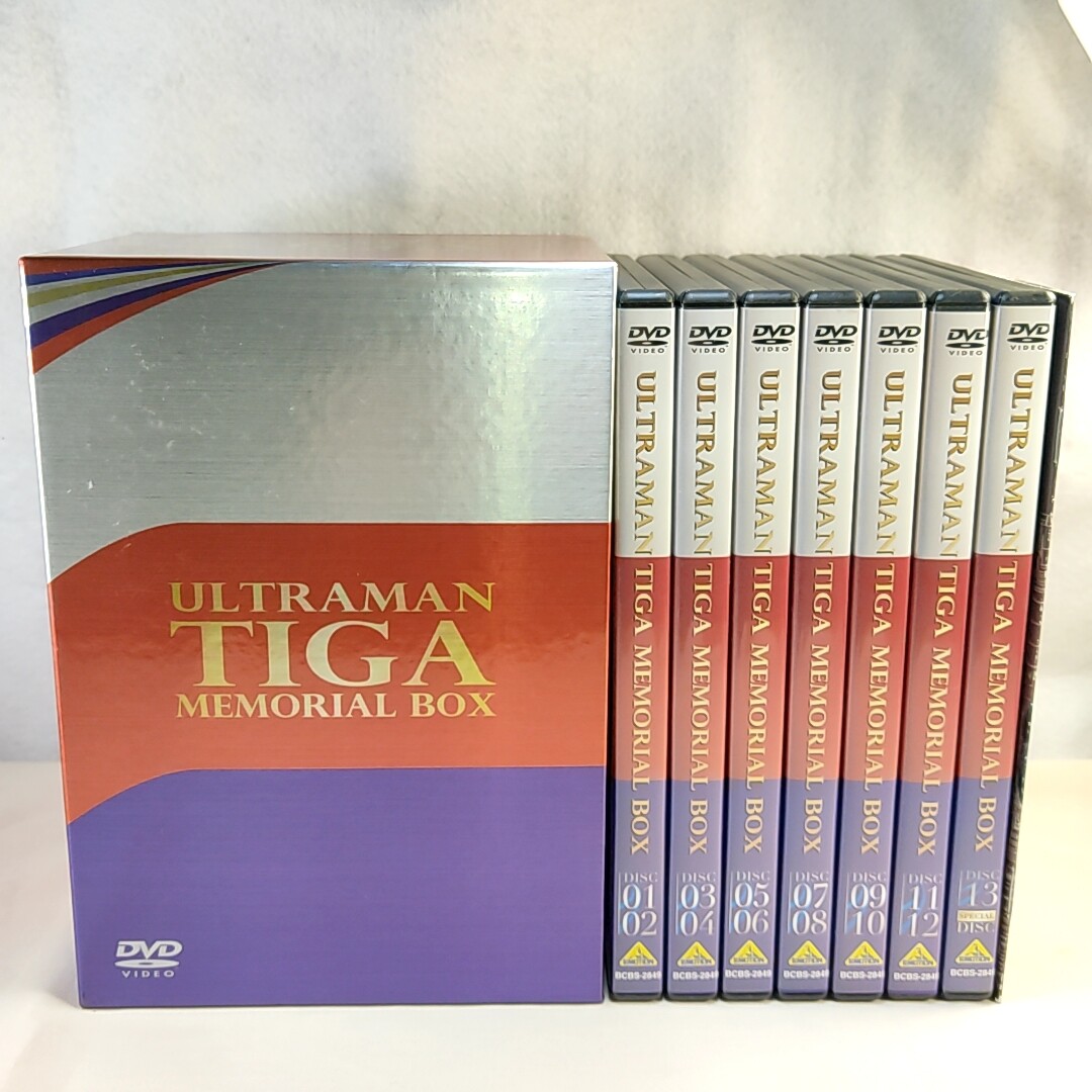 Ultraman Tiga Memorial box DVD