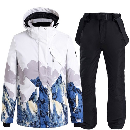 Men Warm Ski Suit Skating Snowboarding 