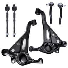 Front Lower Control Arm Inner Outer Tie Rod End For 2000-05 Suzuki Grand Vitara