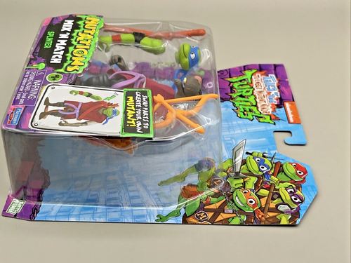 Tales of the TMNT Mutations Mix 'n Match Playmates Splitter Actionfigur Neu - Bild 4 von 4