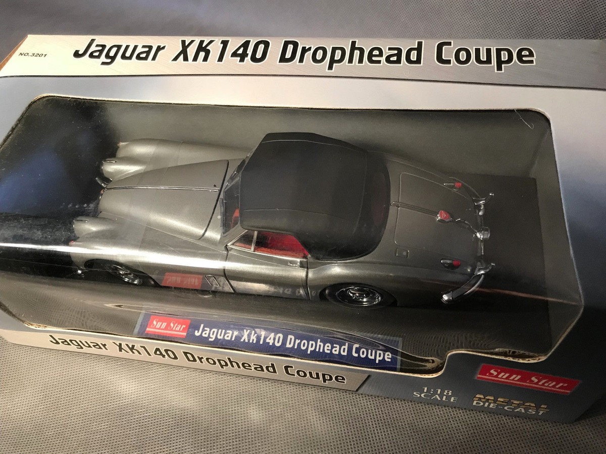 ジャガー XK 140 Drophead Coupe ミニカー 1/18 Jaguar XK140 Drophead Coupe , in the box, 