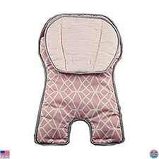 Fisher-Price Space-Saver Highchair Replacement Pad - Deluxe GDK25 Pink Gemstone